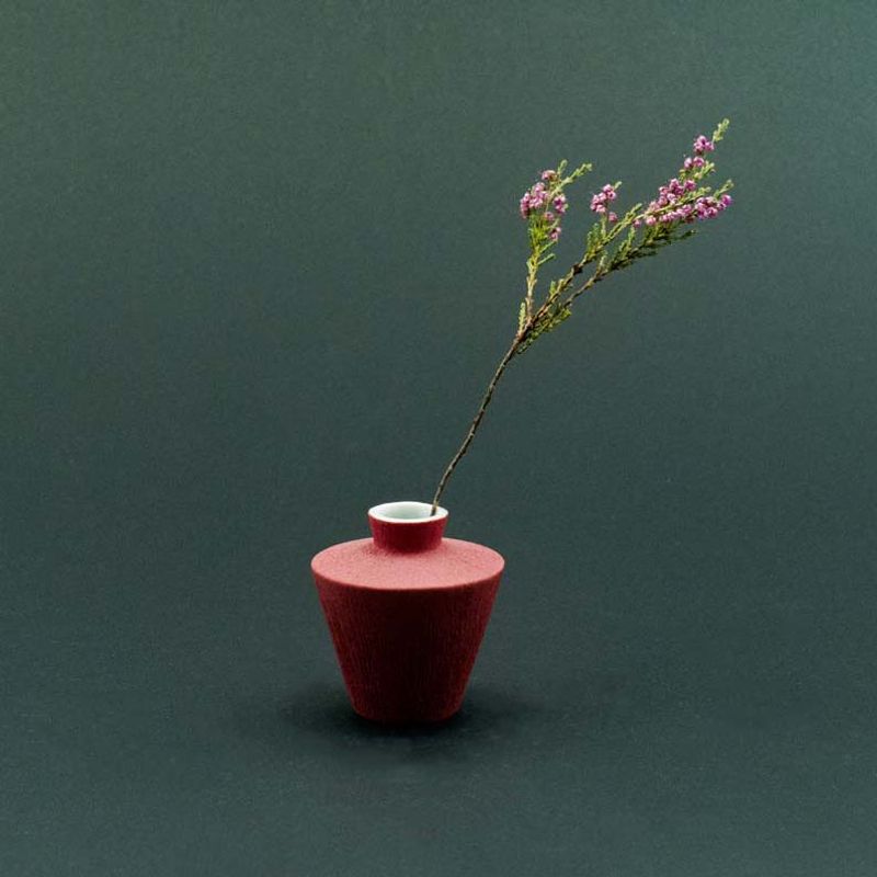 Vase Sonja, mini – DarkRed