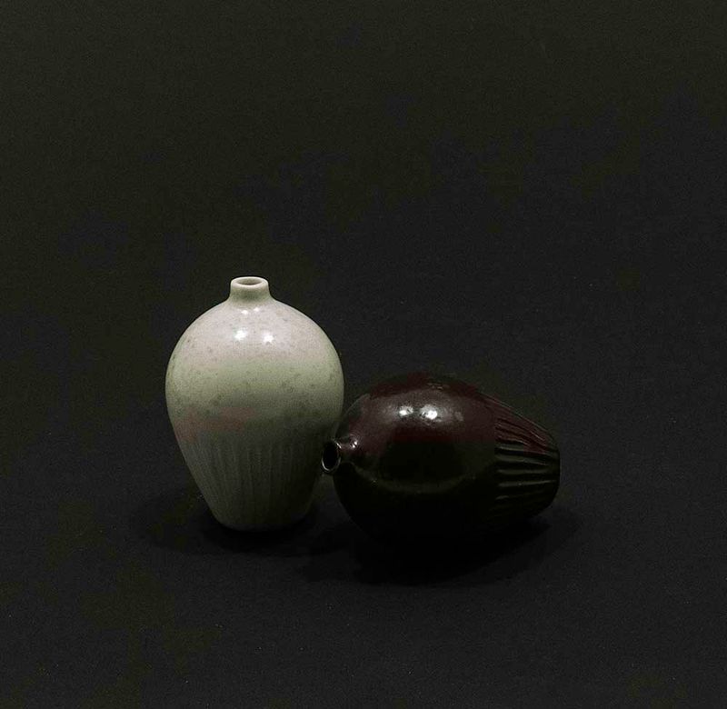  Vase Ebba, small – Freckles Brown