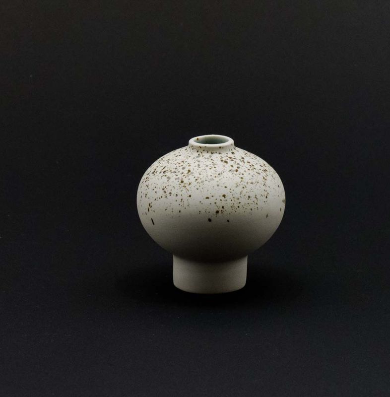 Vase Cecilia, Freckles – Melange Matt