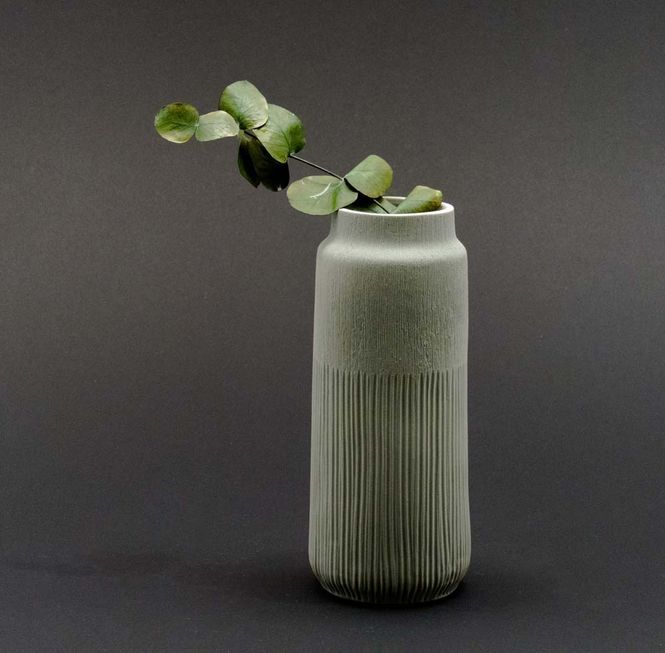 Hovedbilde Vase Lisa, Large – Light Grey