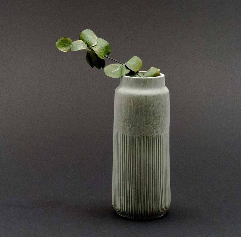 Vase Lisa, Large – Light Grey